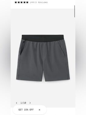 Ten Thousand Men's Athletic Shorts - LITTLE STAIN